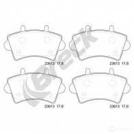 Тормозные колодки, комплект BRECK K J279T 2295458 236130070300 5906295146162 - Изображение 2