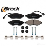 Тормозные колодки, комплект BRECK 244690070310 5901958621178 2295557 8 NA8H - Изображение 4