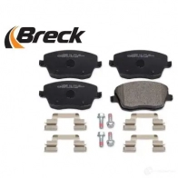 Тормозные колодки, комплект BRECK 235810070200 S OUOXV3 5906295147145 2295448 - Изображение 4