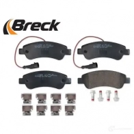 Тормозные колодки, комплект BRECK PN JIUI 5901958623028 244650070310 1424660899 - Изображение 4