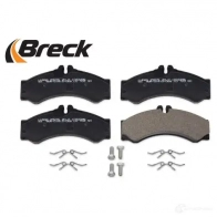Тормозные колодки, комплект BRECK 5906295144212 V9G TZ7Z 2295645 290760070310 - Изображение 4