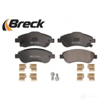 Тормозные колодки, комплект BRECK 5901958621697 246380070100 QZ2X 2 2295584 - Изображение 4