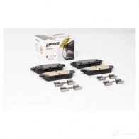 Тормозные колодки, комплект BRECK 5901958620003 250960070420 8DHL4 1 2295619 - Изображение 3