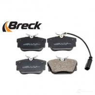 Тормозные колодки, комплект BRECK 6D M5UW 2295400 5906295147091 232240070210 - Изображение 4