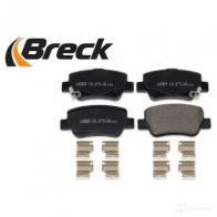 Тормозные колодки, комплект BRECK 248850070410 2295605 2XI1 NWA 5901958620065 - Изображение 4