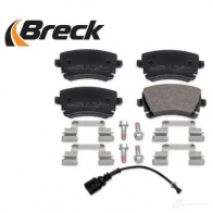 Тормозные колодки, комплект BRECK 233260070210 XVNH D 2295424 5906295147305 - Изображение 4
