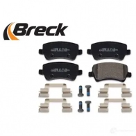 Тормозные колодки, комплект BRECK 5901958620362 2295564 244960070210 Q2 IBXH - Изображение 4