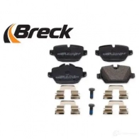 Тормозные колодки, комплект BRECK UQ 8R1L 236230070400 2295460 5901958620188 - Изображение 4