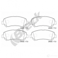 Тормозные колодки, комплект BRECK 4B I62E 2295583 246320070100 5906295148708 - Изображение 2