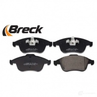 Тормозные колодки, комплект BRECK 5901958620058 H2GI0 C 2295594 247100070100 - Изображение 4