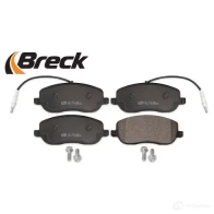 Тормозные колодки, комплект BRECK 202610070100 5901958621475 J6 QCM 2295234 - Изображение 4