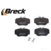 Тормозные колодки, комплект BRECK 2295274 210550070100 5906295147176 U QX7UQI - Изображение 4
