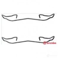 Ремкомплект тормозного суппорта BREMBO 8020584067093 3 Z5KL0J 792410 a02228