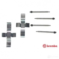 Ремкомплект колодок BREMBO 792460 a02279 N6 DI3D 8020584067598