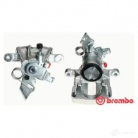 Тормозной суппорт BREMBO 8020584524480 f61217 Peugeot 807 UZJQL UJ