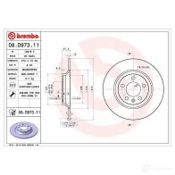 Тормозной диск BREMBO 1437968678 N0XE 80T 08d97311