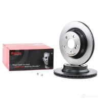 Тормозной диск BREMBO 8020584034743 E1 1B6WQ 09.A358.11 791264 - Изображение 3
