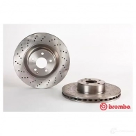 Тормозной диск BREMBO 09938210 8020584938218 A G8WN0 790919 - Изображение 3