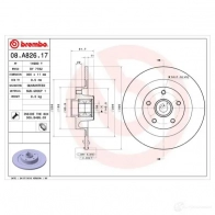 Тормозной диск BREMBO 789794 2LG RSWE 8020584025338 08.A826.17 - Изображение 3