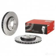 Тормозной диск BREMBO 0983041x 8020584217641 VZ92Q L 790635 - Изображение 6