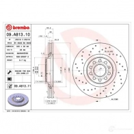 Тормозной диск BREMBO RE2DPN I 09a81310 8020584027738 791440 - Изображение 2