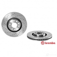 Тормозной диск BREMBO RE2DPN I 09a81310 8020584027738 791440 - Изображение 3
