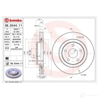 Тормозной диск BREMBO 09.D444.11 L K160 1438329364 - Изображение 2