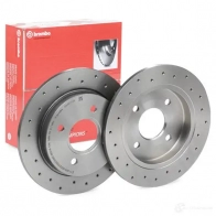 Тормозной диск BREMBO 08.4931.2X 789171 8020584215227 D 4IL2K - Изображение 2