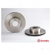 Тормозной диск BREMBO 790075 8020584517529 09517520 T O3V4 - Изображение 3