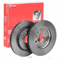 Тормозной диск BREMBO 1422939129 M OUG6SN 09.D252.11 - Изображение 2