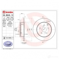 Тормозной диск BREMBO 44 MEQ 08b64611 789857 8020584213742 - Изображение 5