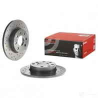 Тормозной диск BREMBO 789498 8020584217542 9TG OJCU 0886381x - Изображение 4