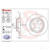 Тормозной диск BREMBO L2 DQ14 08.C065.11 8020584226889 1210309859 - Изображение 5