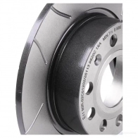 Тормозной диск BREMBO 08.9502.75 RAUF A 1438329459 - Изображение 4