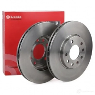 Тормозной диск BREMBO KJ12XZ V 8020584762912 790504 09762910 - Изображение 2