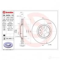 Тормозной диск BREMBO 8020584019474 791312 S L5AU 09a45410 - Изображение 2