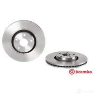 Тормозной диск BREMBO 8020584028384 FX QH1LF 791524 09b04610 - Изображение 3