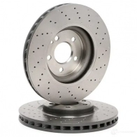 Тормозной диск BREMBO 8020584037546 791665 0WG3 J 09.B807.51 - Изображение 4