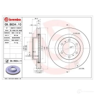 Тормозной диск BREMBO 791630 8020584219010 C BEICY 09b63410 - Изображение 3