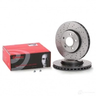Тормозной диск BREMBO 791574 8020584037560 09.B436.51 I1CP V - Изображение 2