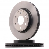 Тормозной диск BREMBO 09d61911 1438329565 42AW 9AY - Изображение 1