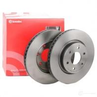 Тормозной диск BREMBO 09d61911 1438329565 42AW 9AY - Изображение 2