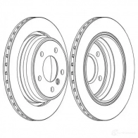 Тормозной диск BREMBO 09684175 8020584684177 790358 RU2J 18 - Изображение 3