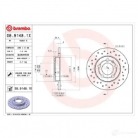 Тормозной диск BREMBO H NC5D 789537 0891481x 8020584215289 - Изображение 3