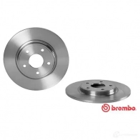 Тормозной диск BREMBO UGIZ W 08n24910 789913 8020584219058 - Изображение 4
