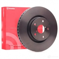 Тормозной диск BREMBO 1438329594 09.D245.11 QM ECDR - Изображение 2