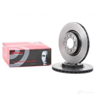 Тормозной диск BREMBO 09.9366.21 OL V5AL 8020584026663 790908 - Изображение 2