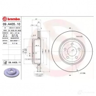Тормозной диск BREMBO 791273 8020584029299 1 NGYI 09a40510 - Изображение 2