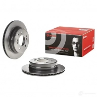 Тормозной диск BREMBO 1438329623 09.D569.21 FT W8AYZ - Изображение 3
