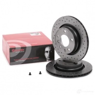 Тормозной диск BREMBO 790524 4R IF8 8020584212516 0977021x - Изображение 2